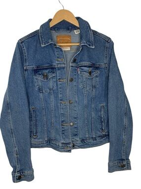 Levi’s Premium‎ Denim Size XL Women’s Jacket Button Front Trucker Fall